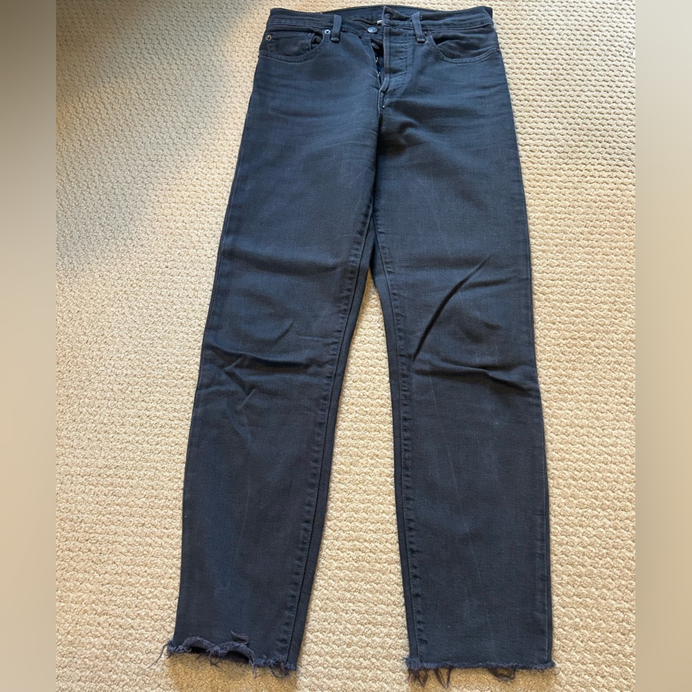 Levi’s Black Straight Leg Jeans